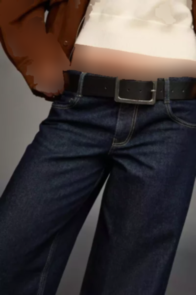 کمربند سگکدار گشاد برند Bershka کد 1757218869