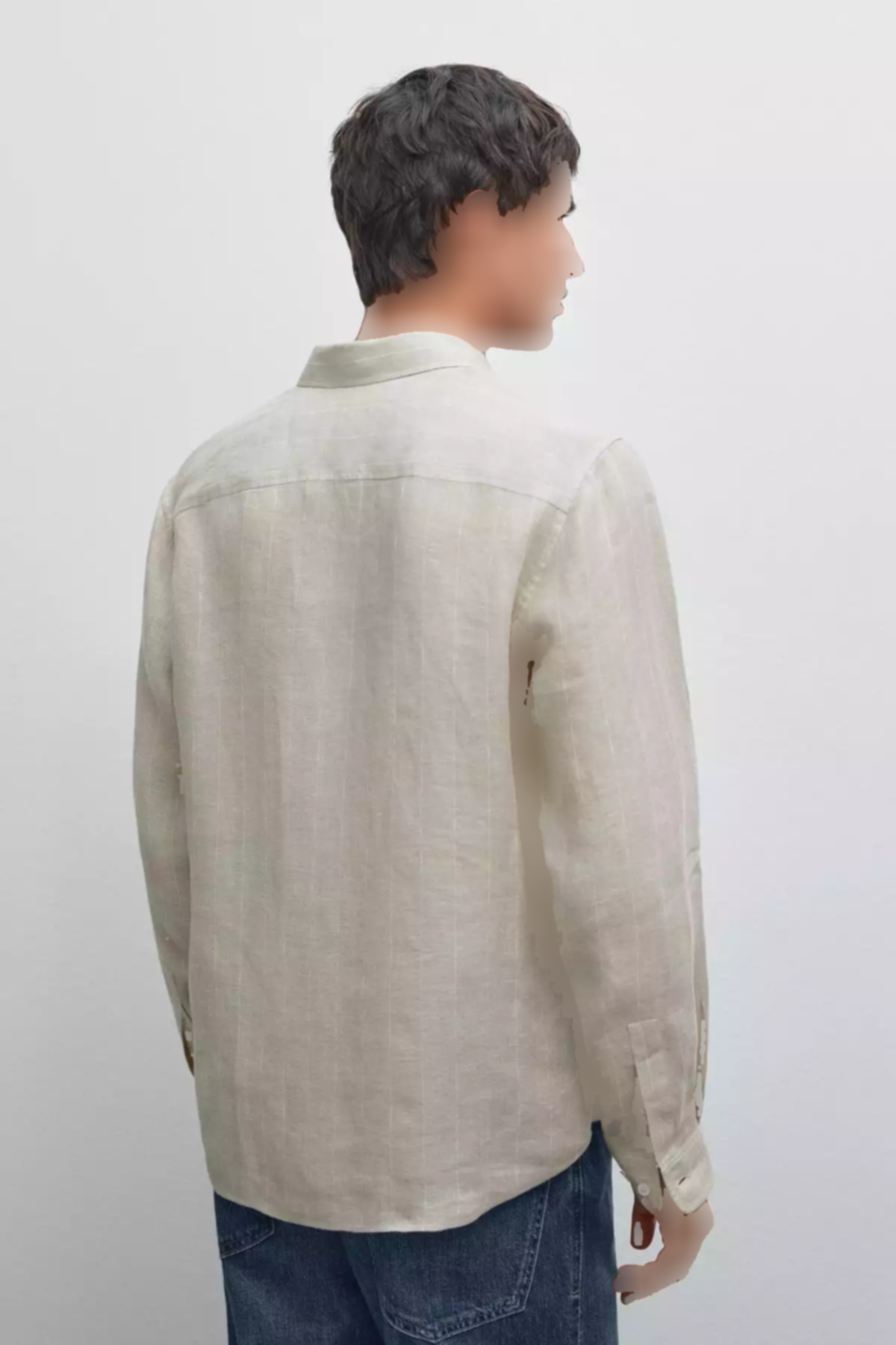 پیراهن متناسب راهراه برند Massimo Dutti کد 1757754969