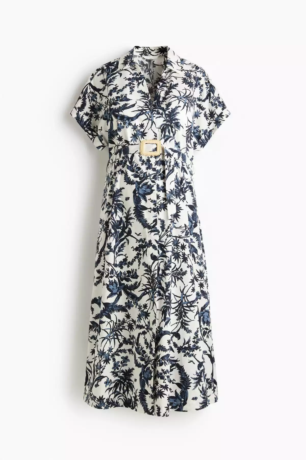 پیراهن کمربنددار برند H&M کد 1759233856