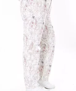 جیب دار طرح‎دار سایز بزرگ شلوار زنانه برند Şans کد 1757947267