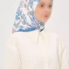 روسری پارچه دیجیتالی تویل چند رنگ 90x90cm برند Madame Polo کد 1757932874