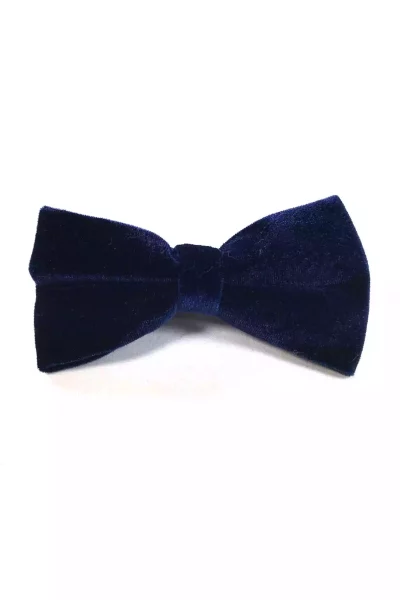 پاپیون ساده مخملی سرمه ای برند Sade Kravat کد 1756996871