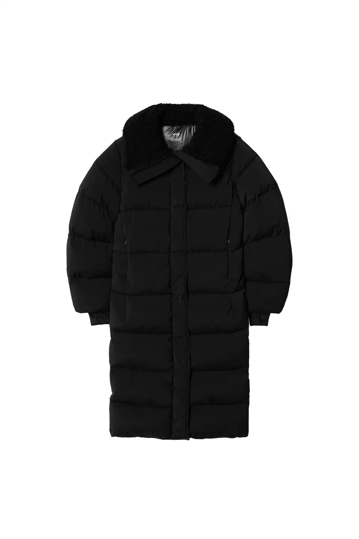 کاپشن مشکی زنانه برند MANGO کد 1757704990