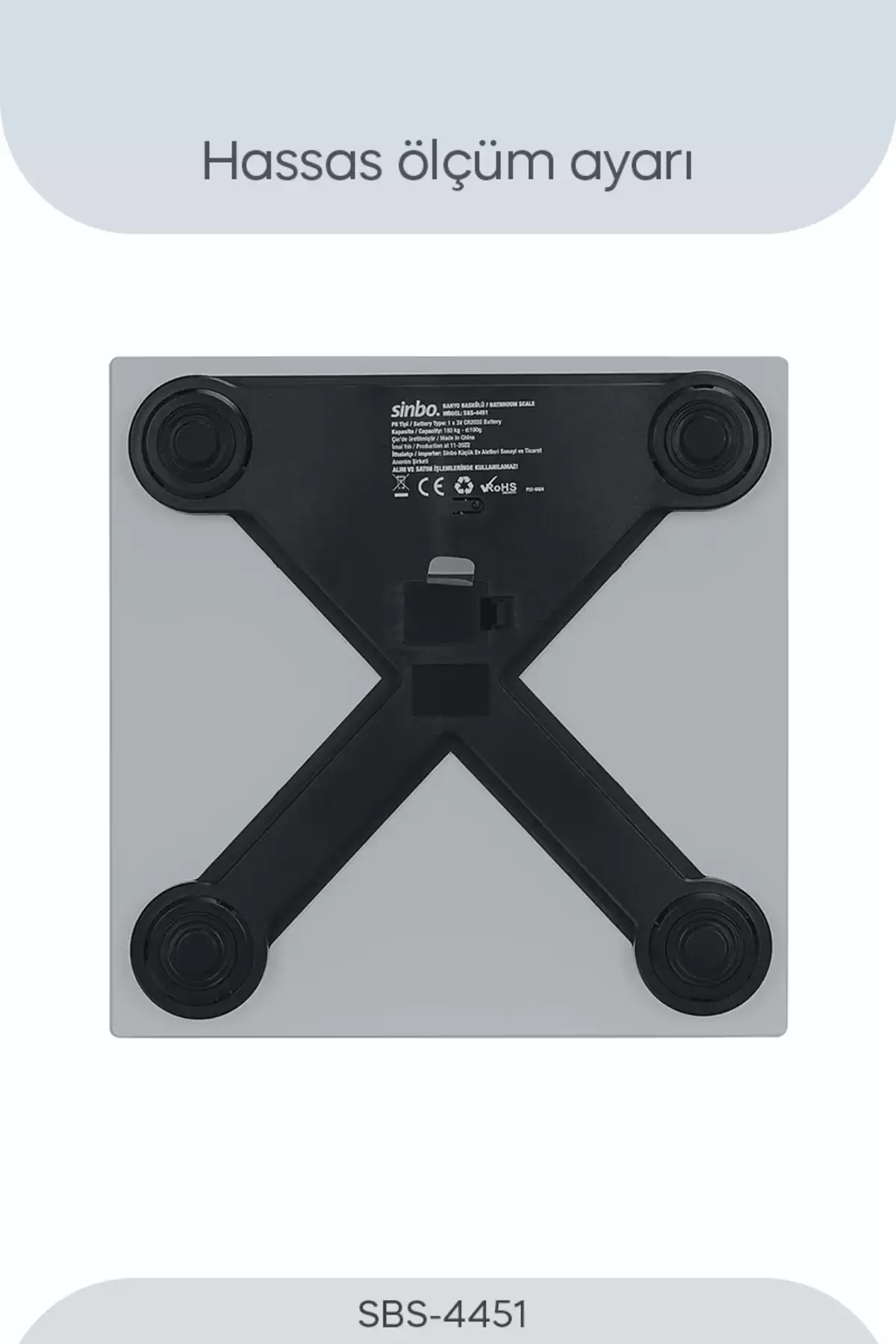 حمام طوسی تیره مقیاس شده برند Sinbo کد 1757774529