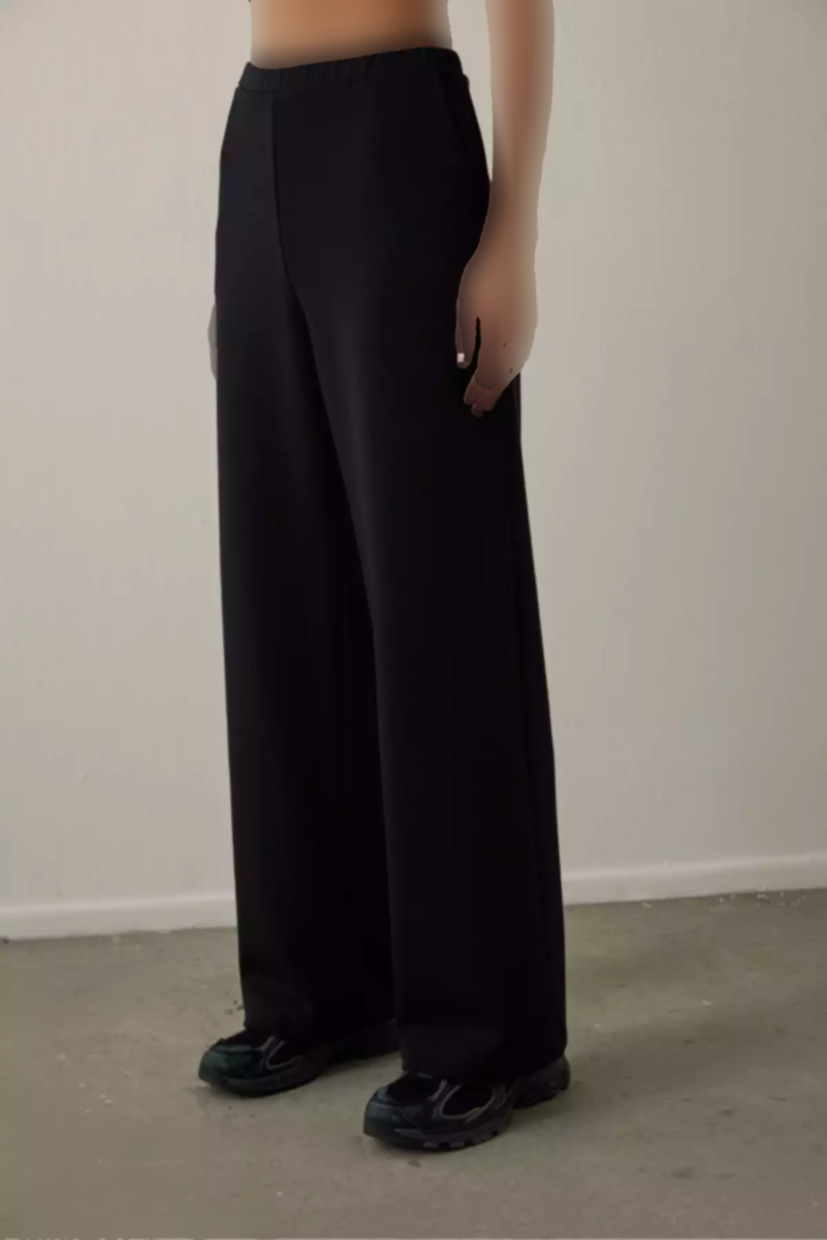 شلوار راحتی لخت برش گشاد مشکی برند Penti کد 1758030188