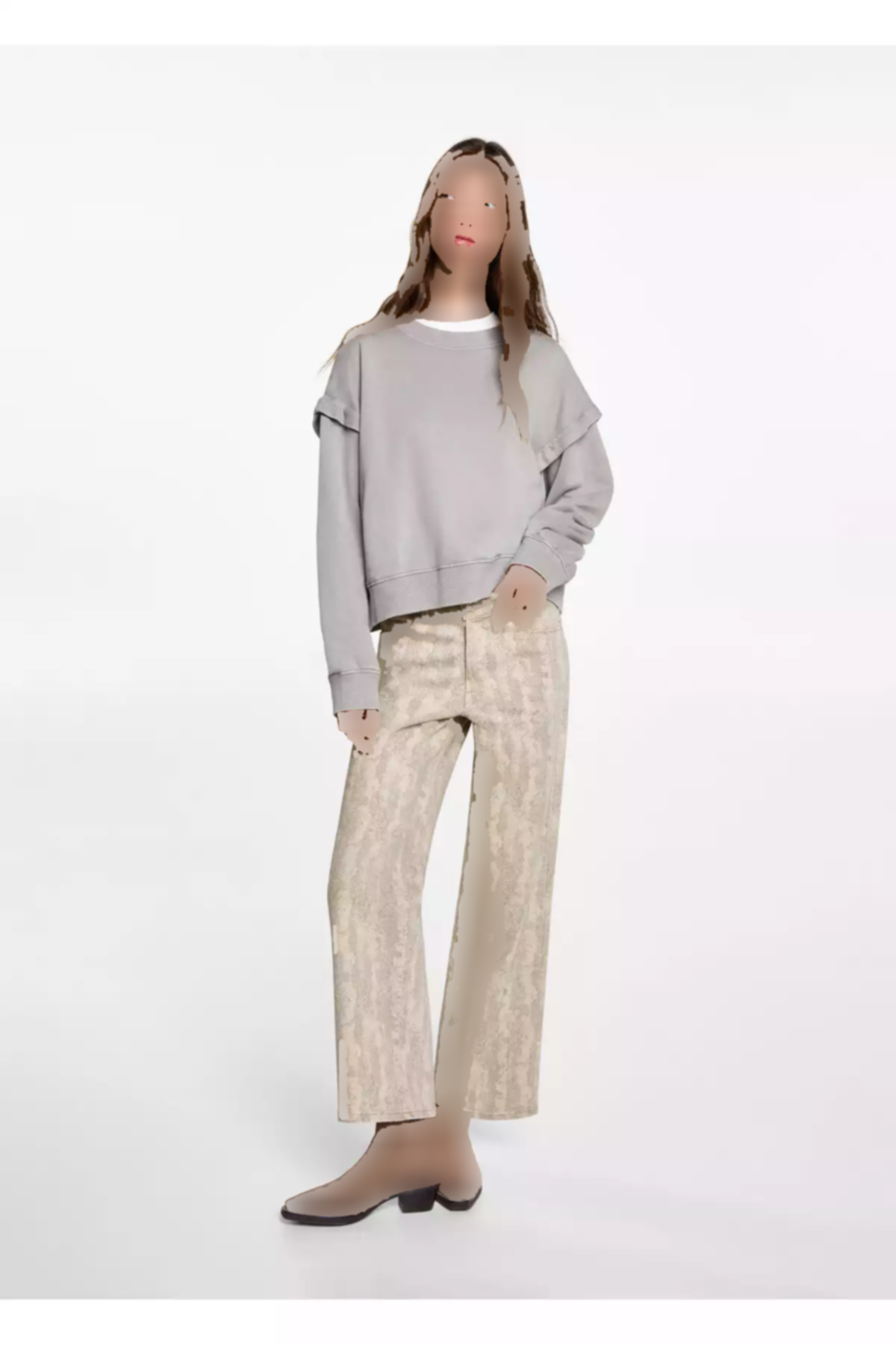 شلوار دخترانه طبیعی برند MANGO کد 1757787493