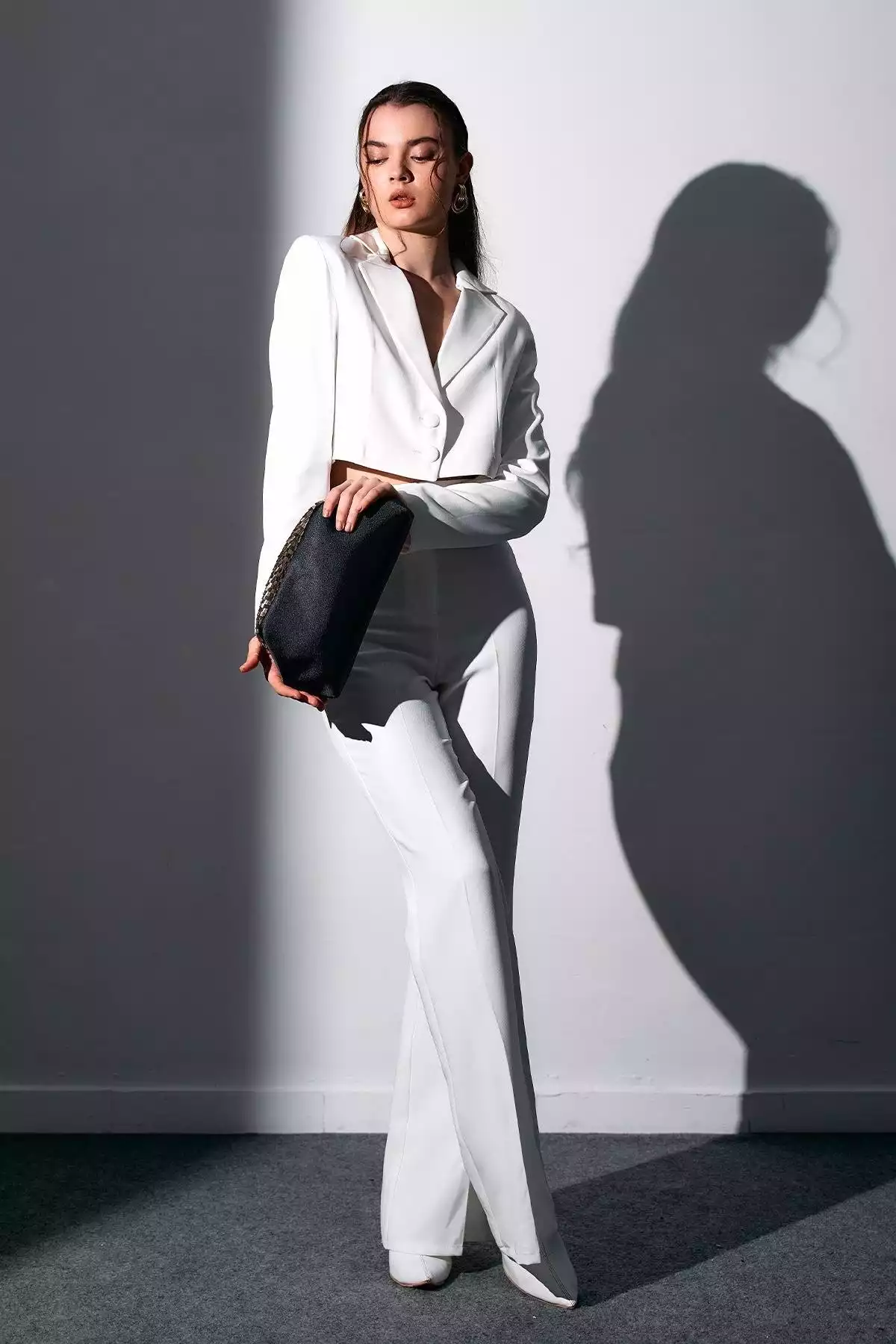 کیف مجلسی طرحدار ساتن طلایی مشکی برند Berlesi کد 1758390131