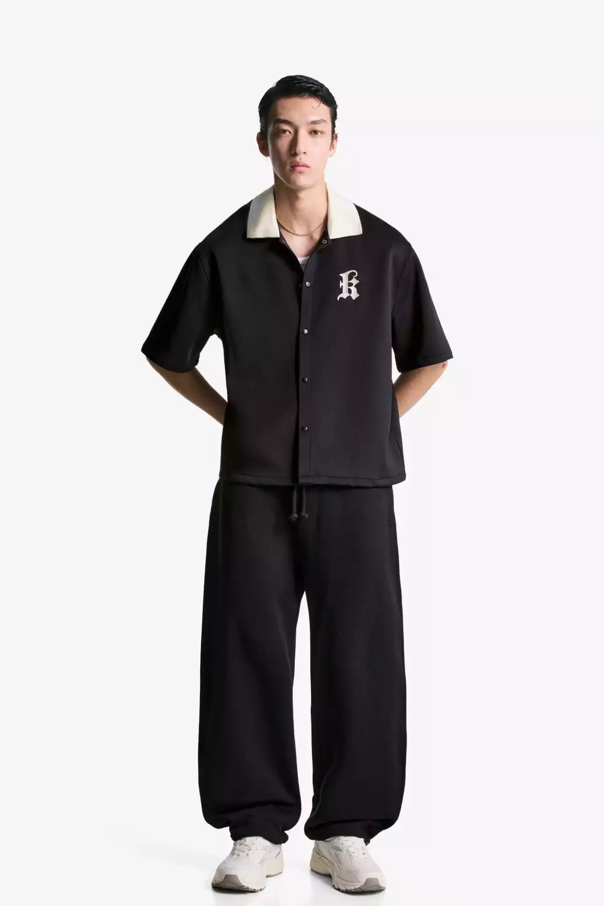 پیراهن آستین کوتاه کار شده برند Bershka کد 1757754728