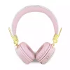 قابل تنظیم طراحی صورتی چرم هدفون رو برند Guess کد 1757148130