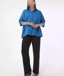 بافتنی کمر کشی سایز بزرگ مشکی شلوار برند Alia کد 1757938270