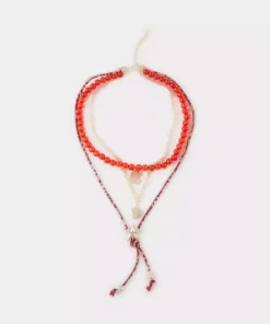 گردنبند قرمز زنانه برند Defacto کد 1757272447