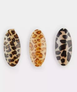 سگک دکمه دار پلنگی زنانه برند Defacto کد 1757373488