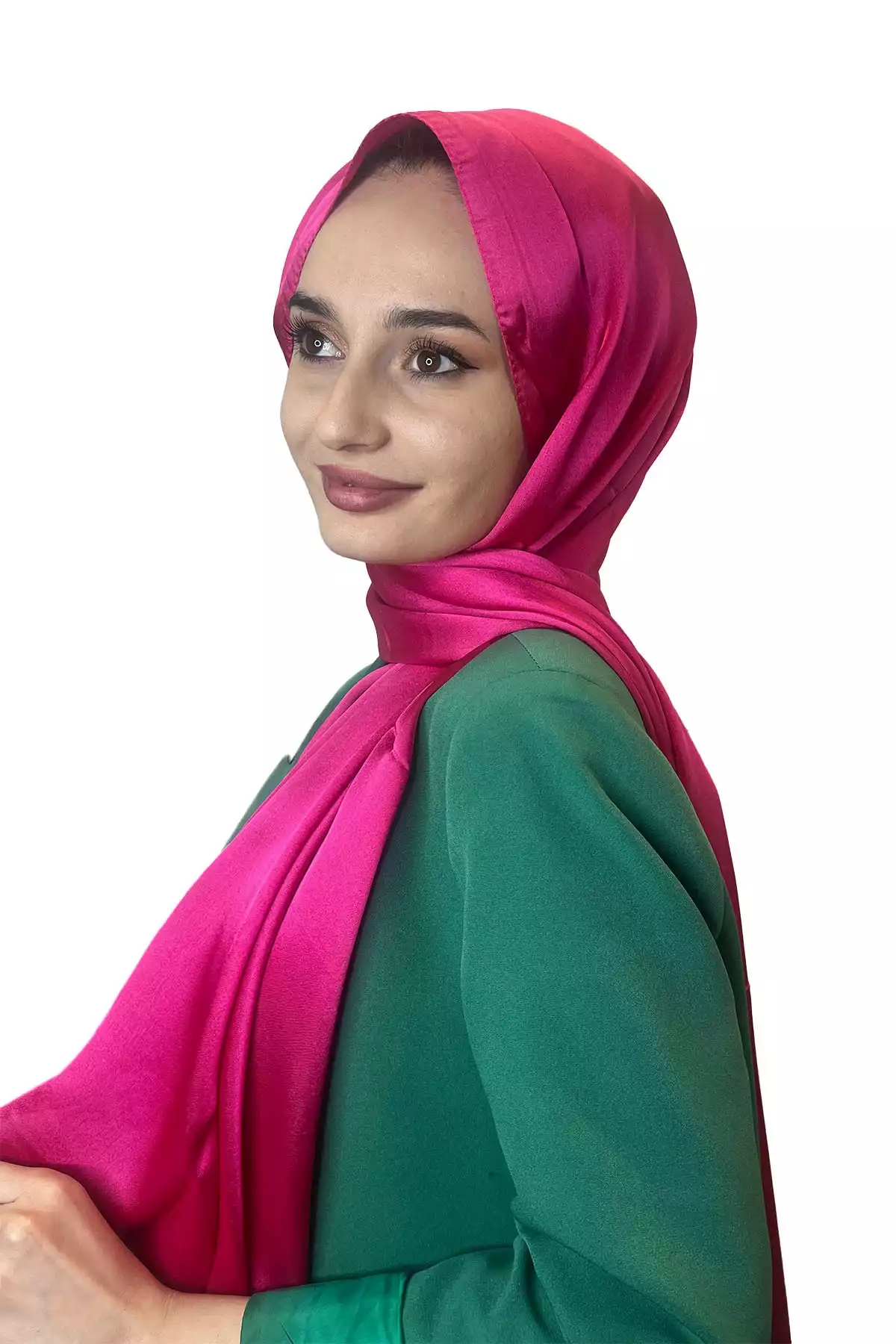 شال شیفون 00823سرخابی جانجان، برند Madame Polo کد 1757932872