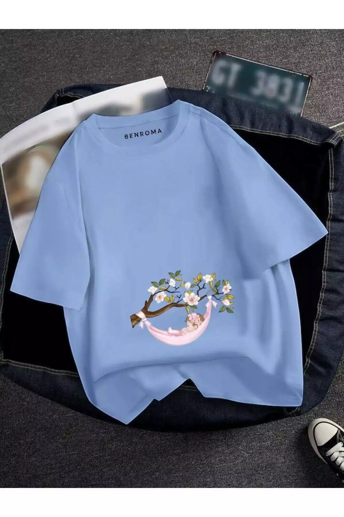 چاپی تیشرت بارداری برند DM DOLCE MORE کد 1758480072