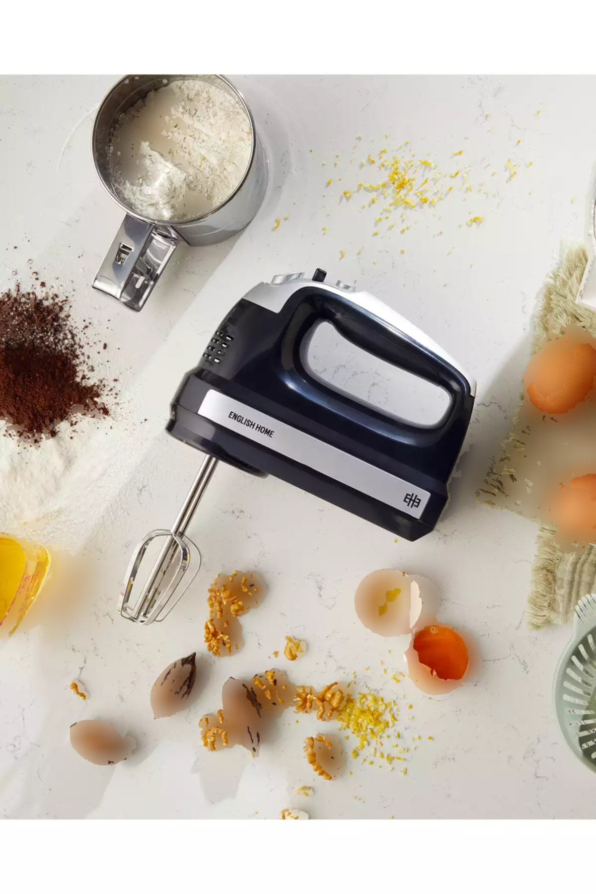 میکسر 6000 3001دستی مشکی برند English Home کد 1759192147