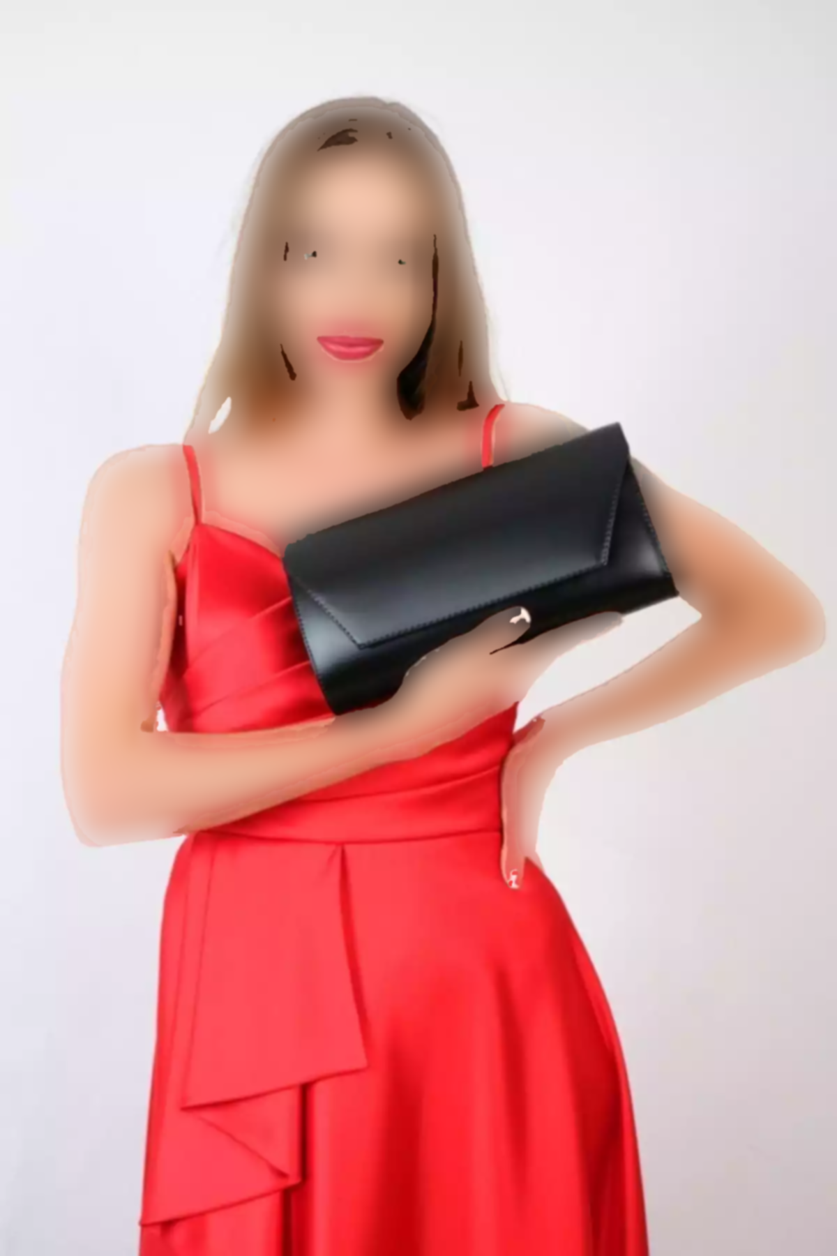 مجلسی شب زنانه زنجیردار پارچه کیف مشکی برند NAZART کد 1758397265