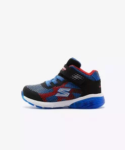 نورانی پسرانه کوچک پوتین مشکی موروکس شارژ برند Skechers کد 1758231068