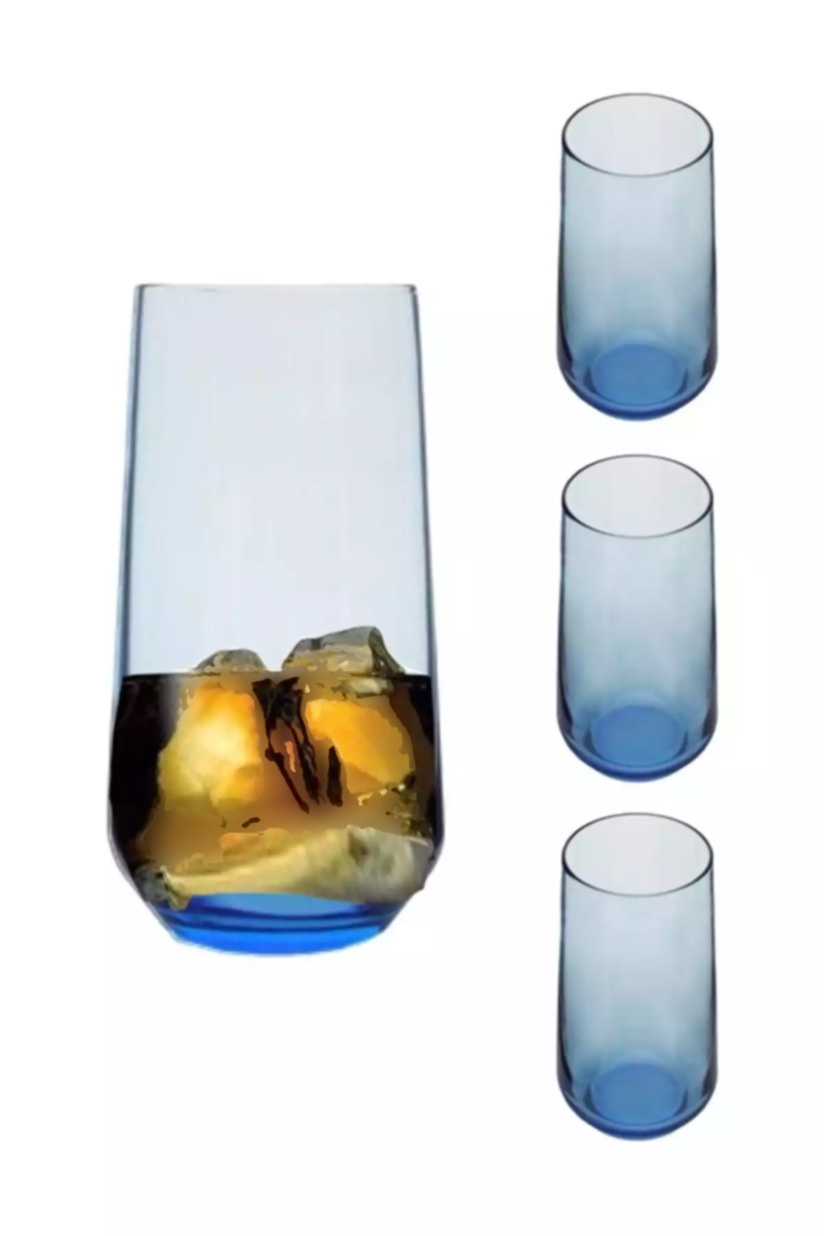 لیوان نوشیدنی 4700 لوکس 3عدد آبی آلگرا برند Paşabahçe کد 1758192075