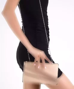 کیف مجلسی ساده نگین دار زنانه برند Moda Değirmeni کد 1758404469