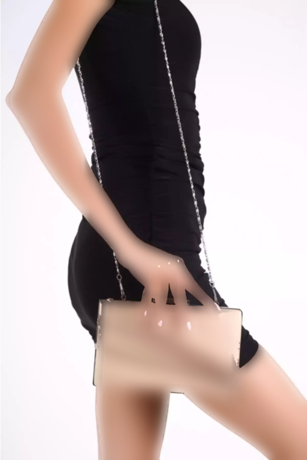 کیف مجلسی ساده نگین دار زنانه برند Moda Değirmeni کد 1758404469