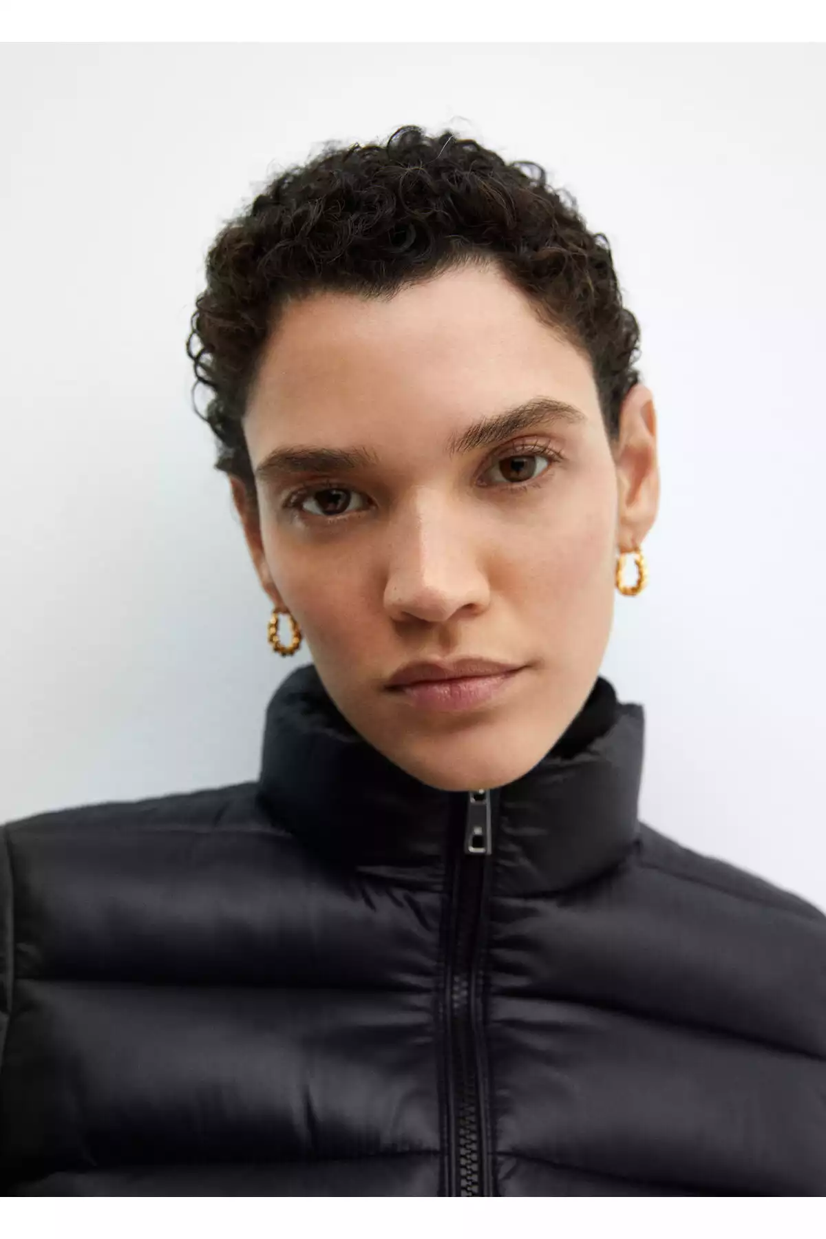 کاپشن مشکی زنانه برند MANGO کد 1757704930