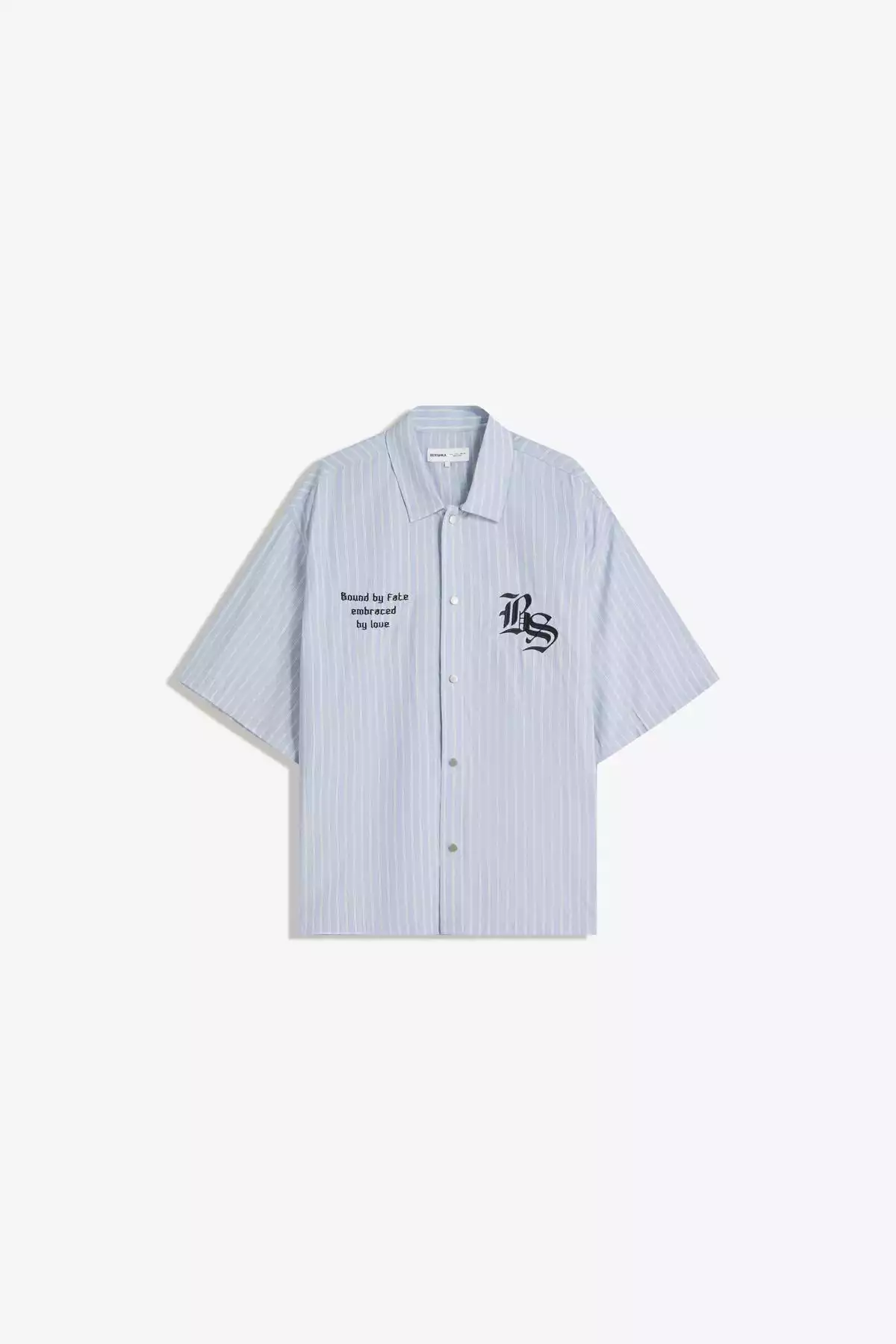 پیراهن قلاب دوزی شده آستین کوتاه برند Bershka کد 1757756469