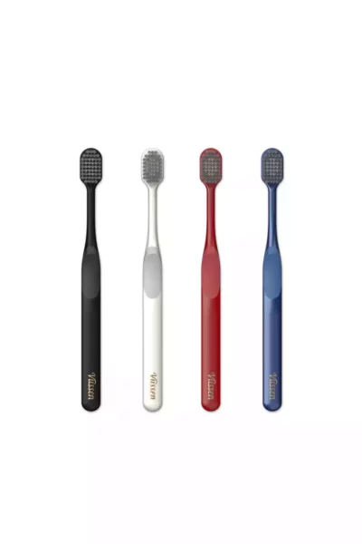 مسواک عریض قرمز دو رویه برند Vussen کد 1757320988