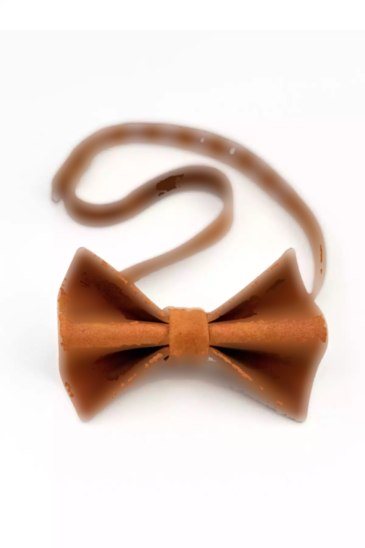 پاپیون قهوهای چرم اصل دست ساز دستی برند Mimas Design کد 1758238388