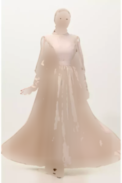 لباس مجلسی ساتن پودر روشن همراه با برند sefamerve کد 1758126670