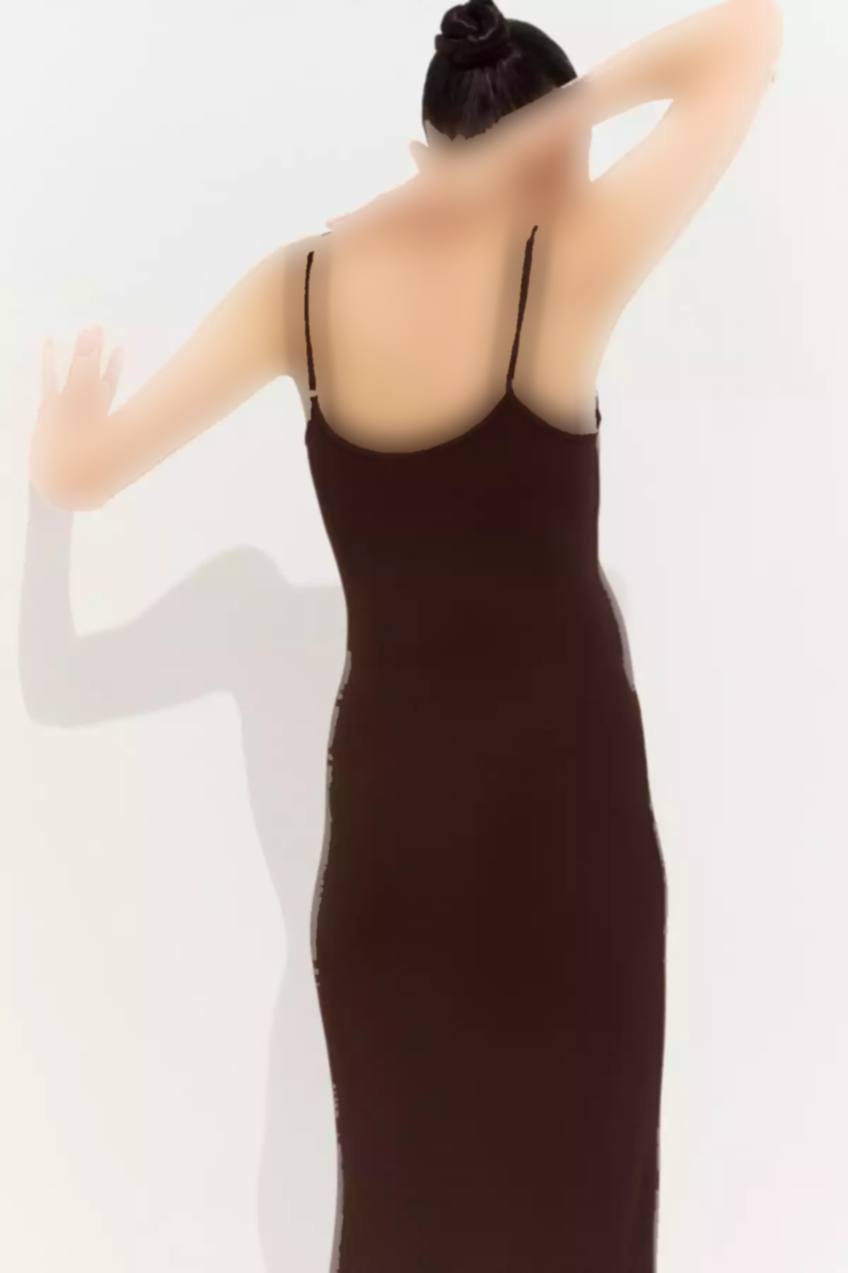 پیراهن بافتنی لاستیک بنددار برند H&M کد 1759233740