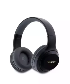 فلزی لوگودار تاشو مشکی کلاسیک حدس بزن هدفون رو برند Guess کد 1757150228