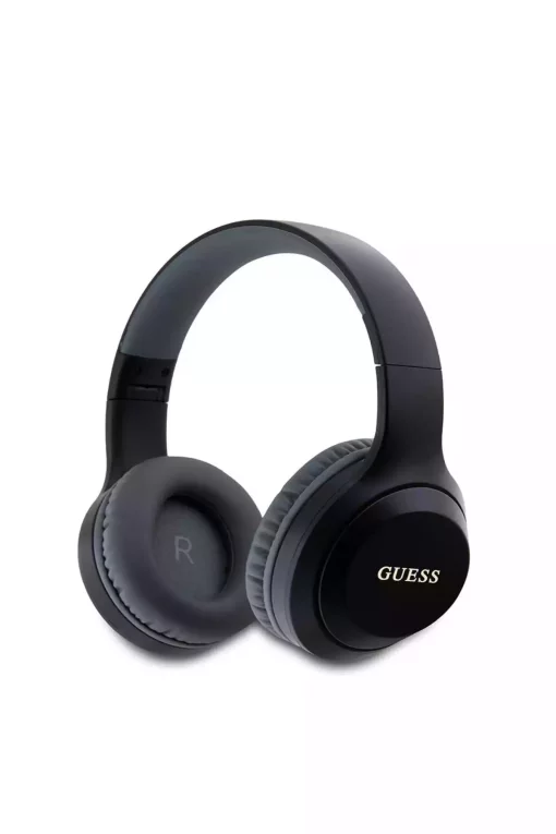 فلزی لوگو‎دار تاشو مشکی کلاسیک حدس بزن هدفون رو برند Guess کد 1757150228