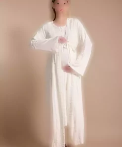ست لباس شب کامل بلند و گشاد قد برند Rimel Homewear کد 1758057672