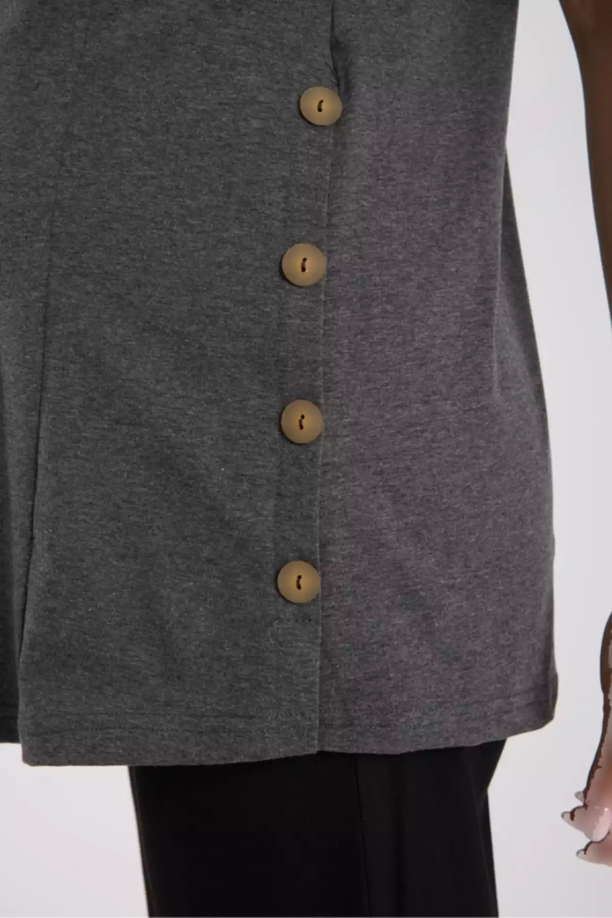 تیشرت شیردهی مخفی بارداری زیپدار راحت برند LİYACA کد 1758480068