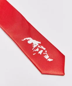 کراوات پسرانه ساتن چاپی اتا ترک برند LC Waikiki کد 1757277667