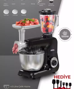 دستگاه مخلوط کن ست کفگیر خمیر آشپزخانه کادو چند کاربردی برند Sinbo کد 1759198868