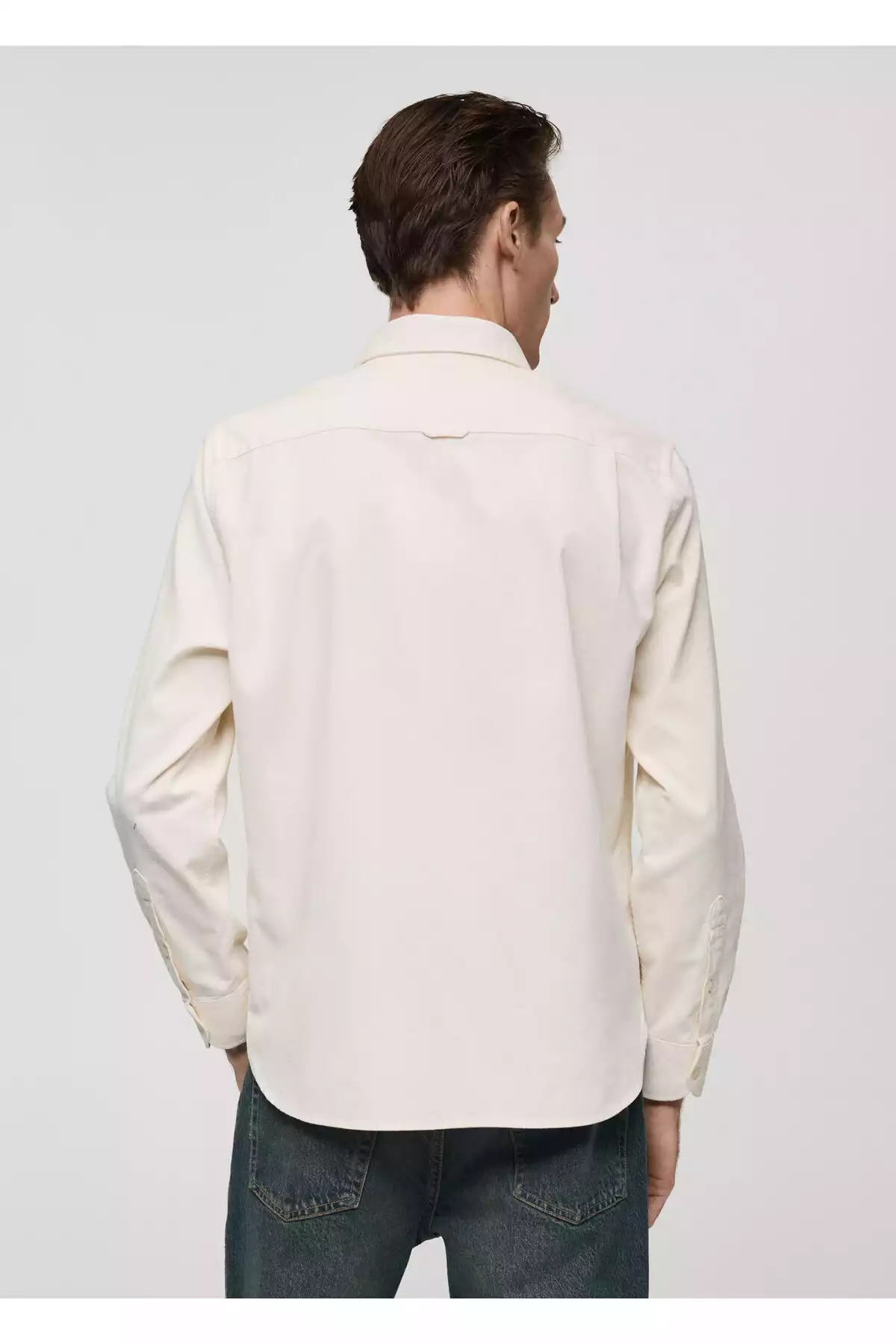 پیراهن سفید مردانه برند MANGO کد 1757752088