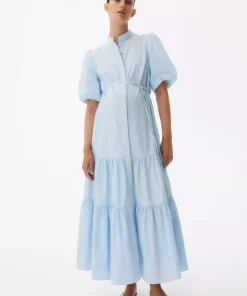 پیراهن طبقه دار پنبه ای برند H&M کد 1759239670