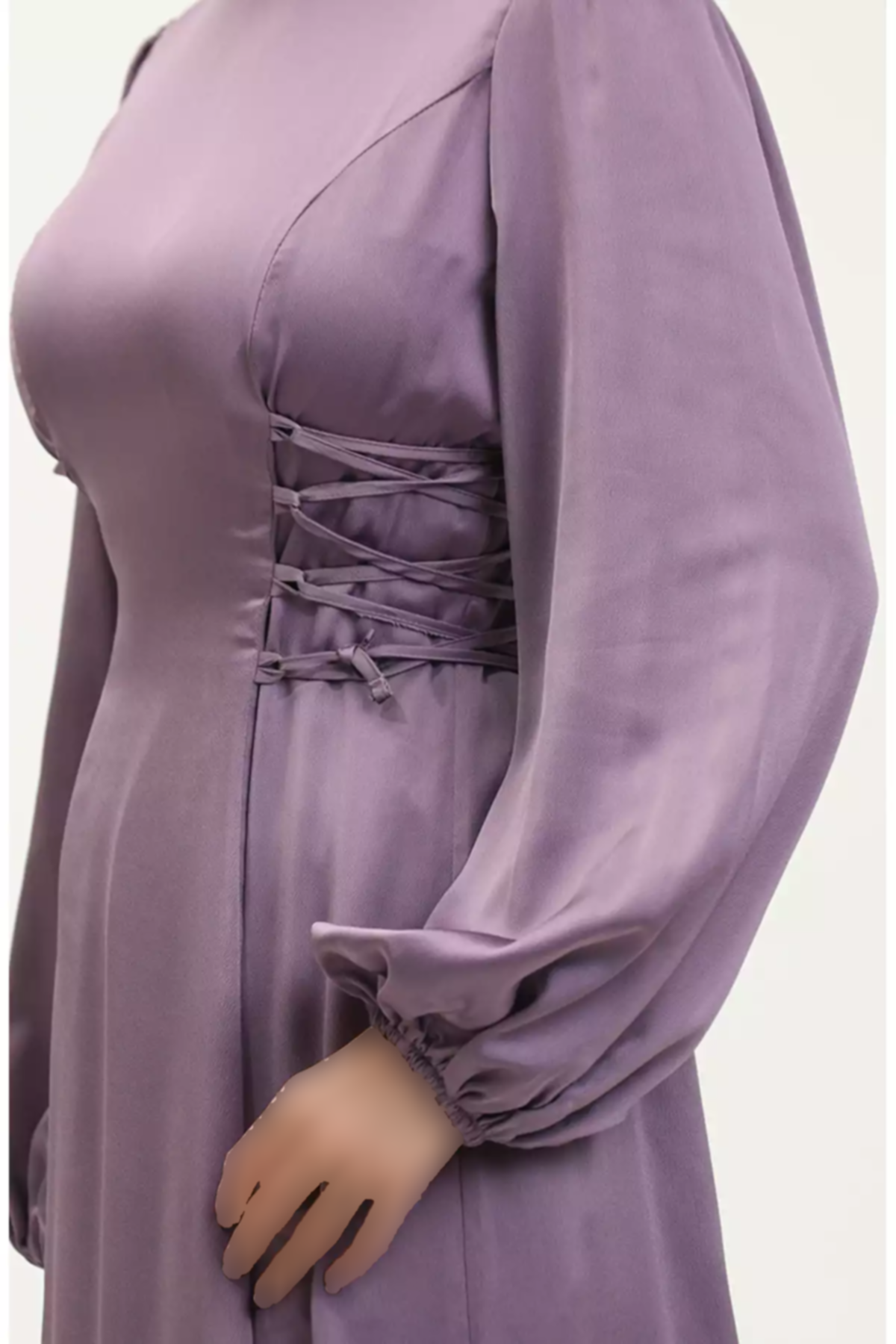 لباس مجلسی گرهدار نیلی برند sefamerve کد 1758127878