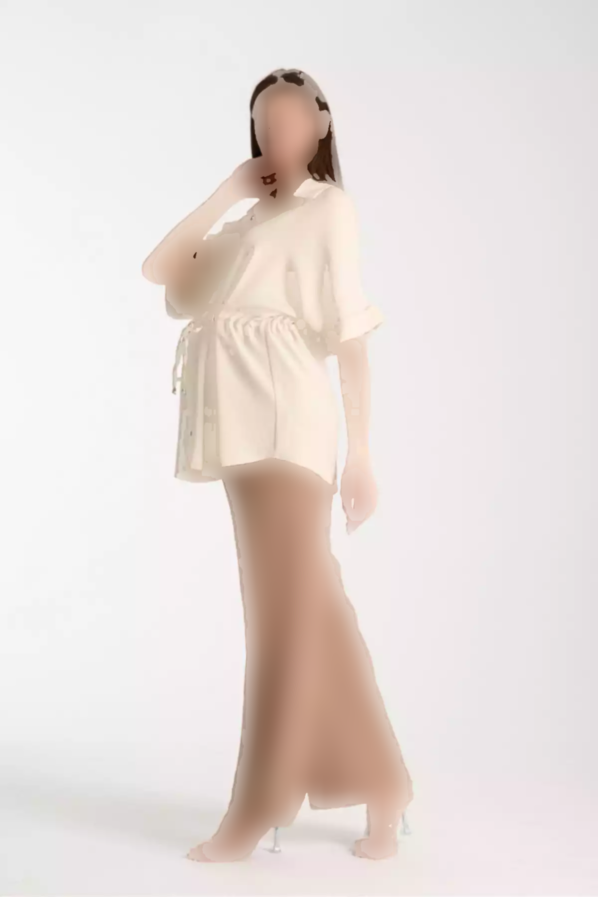 بلوز یقه پیراهنی پیراهن بارداری برند LİYACA کد 1757238428