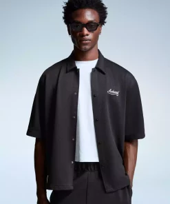 پیراهن کار شده آستین کوتاه برند Bershka کد 1757754790