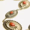 کمربند زنجیردار مدالون برند Bershka کد 1757219590