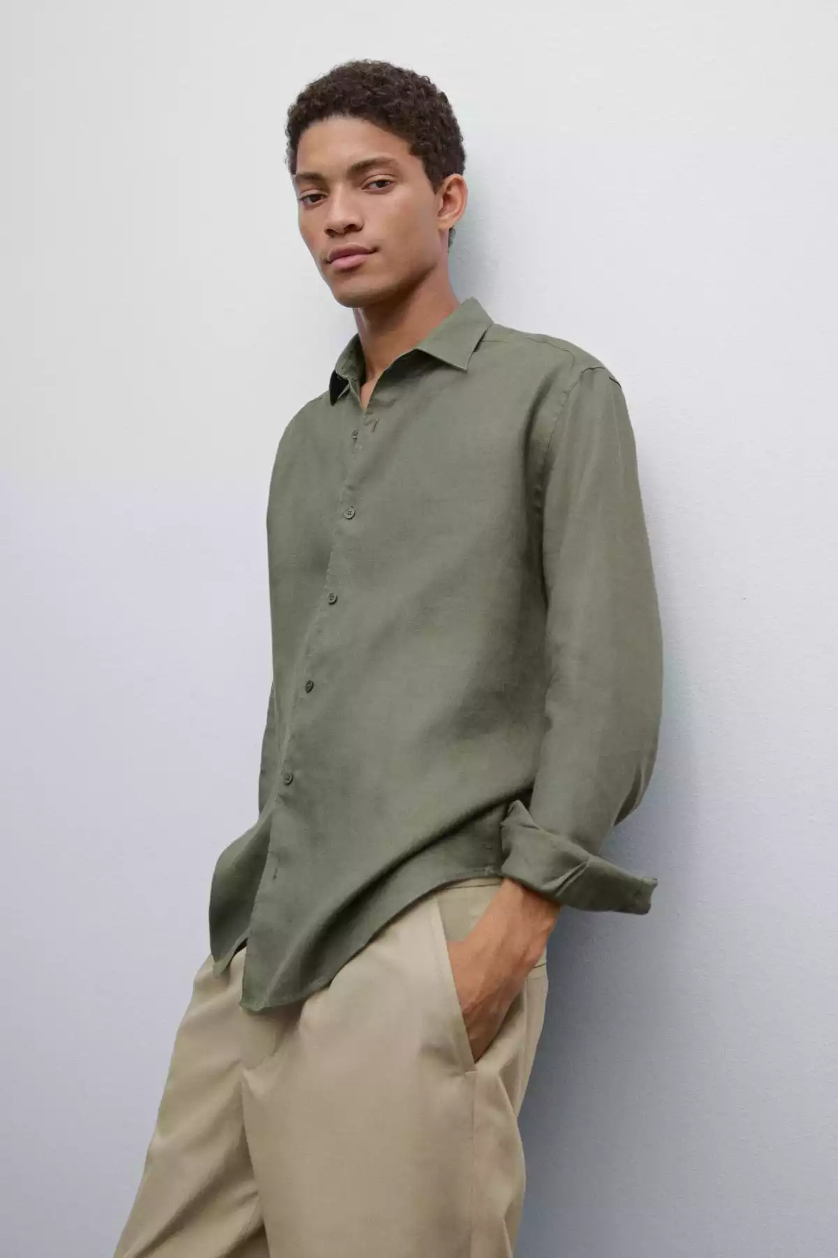 پیراهن متناسب سبک برند Massimo Dutti کد 1757751728