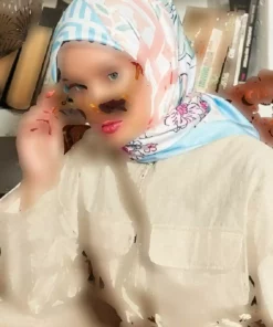 روسری رویایی سری ) روکوکو برند Madame Polo کد 1757932868