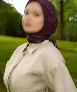 روسری طرح زرشکی غلط برند Madame Polo کد 1757935862