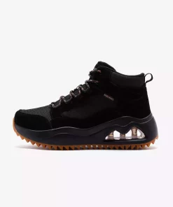 177550bbk خیابانی پوتین مشکی زنانه پیاده روی o برند Skechers کد 1758498063