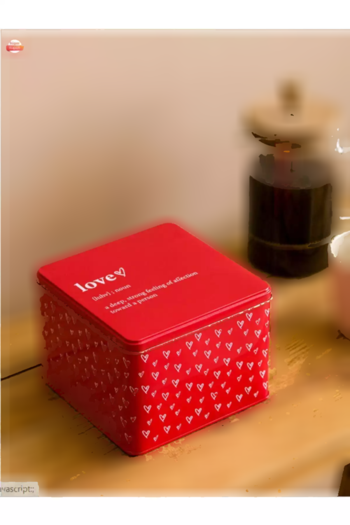 ظرف نگهداری خانه فلزی چاپی برند LC Waikiki کد 1758379266