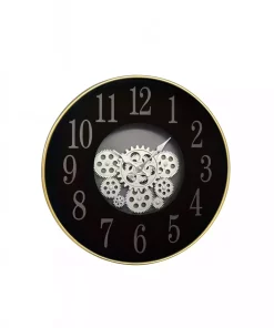 ساعت دیواری بزرگ مشکی 47cm برند HOMİNG کد 1758134473