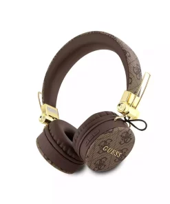 قابل تنظیم طراحی قهوهای چرم حدس بزن هدفون رو برند Guess کد 1757150049