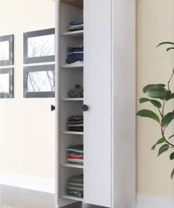کمد انبار مواد غذایی کلاهدار سفید چند کاربردی & برند Kzy Mobilya کد 1758361268